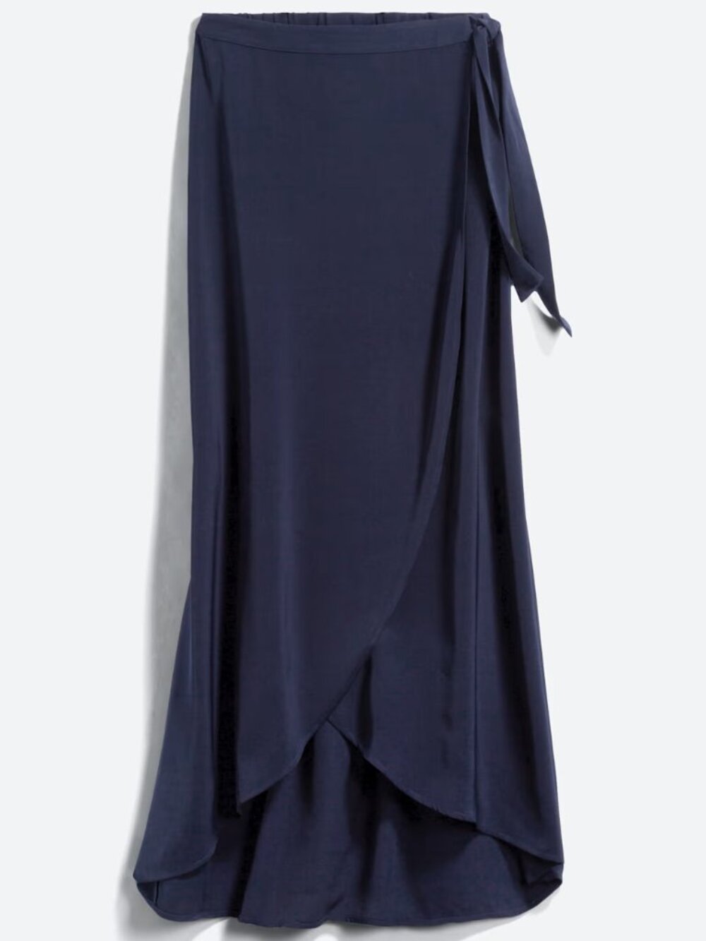 [Truly Poppy] Franchesca Faux Wrap Maxi Skirt